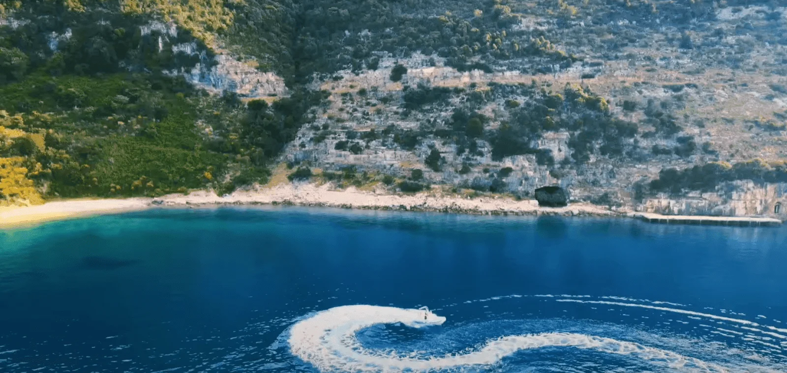 Swimming at Dafina Bay